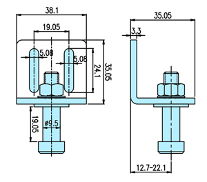 Adjustable stiker assembly_824-27 drawing